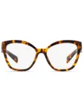 Prada Eyewear oversize-frame glasses - Brown