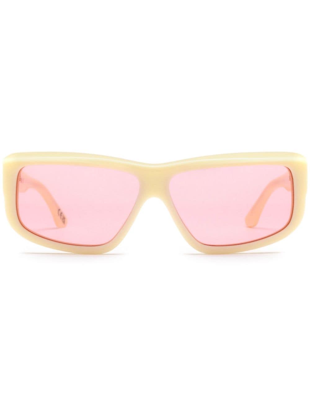 Marni Eyewear Annapuma Circuit Babe zonnebril Wit