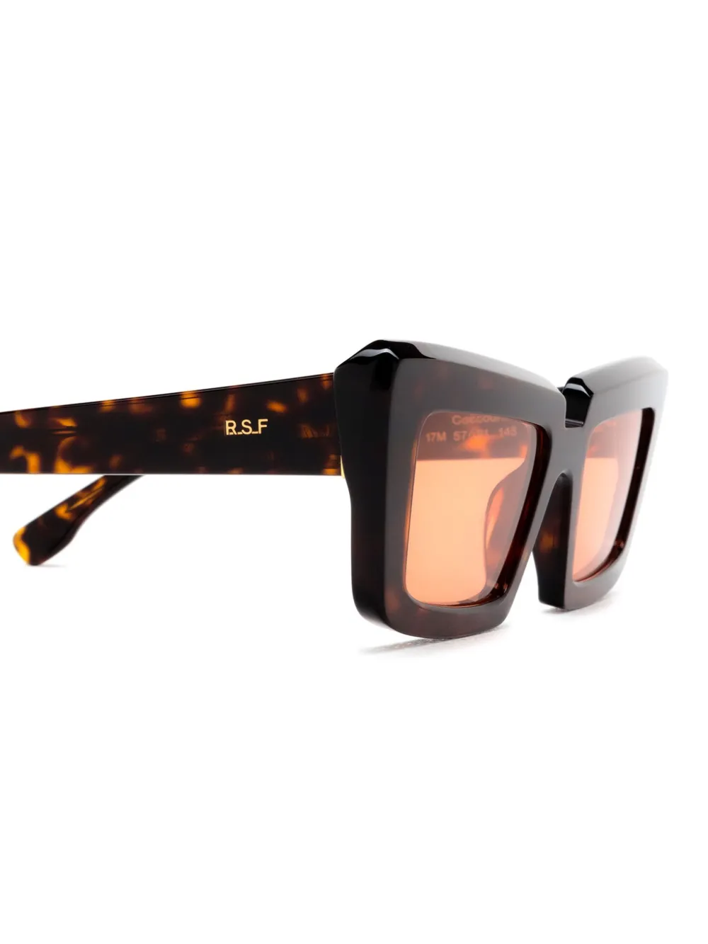Retrosuperfuture Coccodrillo zonnebril Bruin