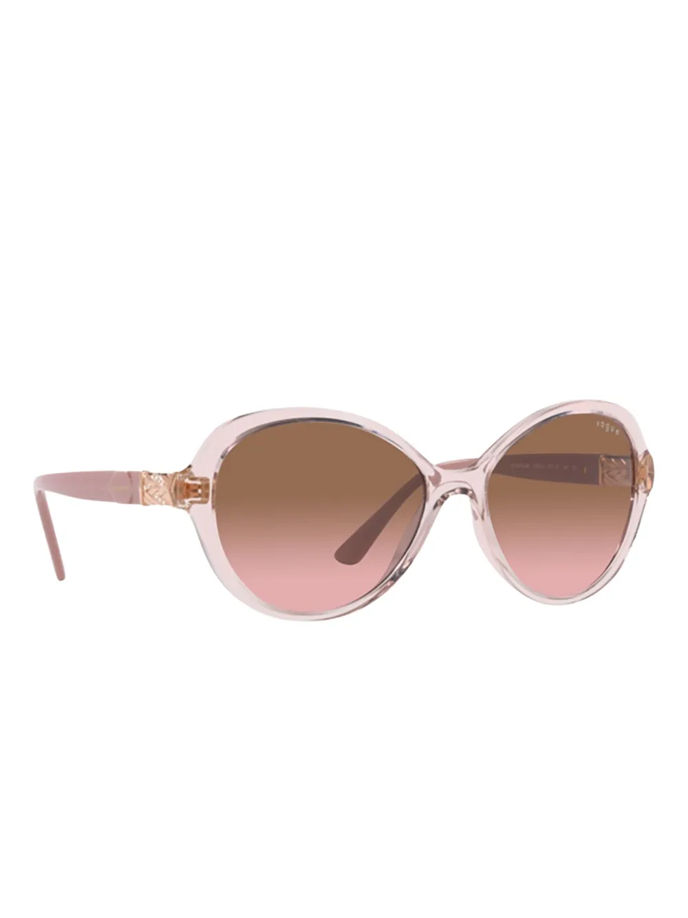 Vogue Eyewear Zonnebril met ovalen montuur - Roze