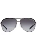 Armani Exchange navigator-frame sunglasses - Grey