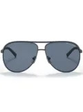 Armani Exchange pilot frame sunglasses - Blue