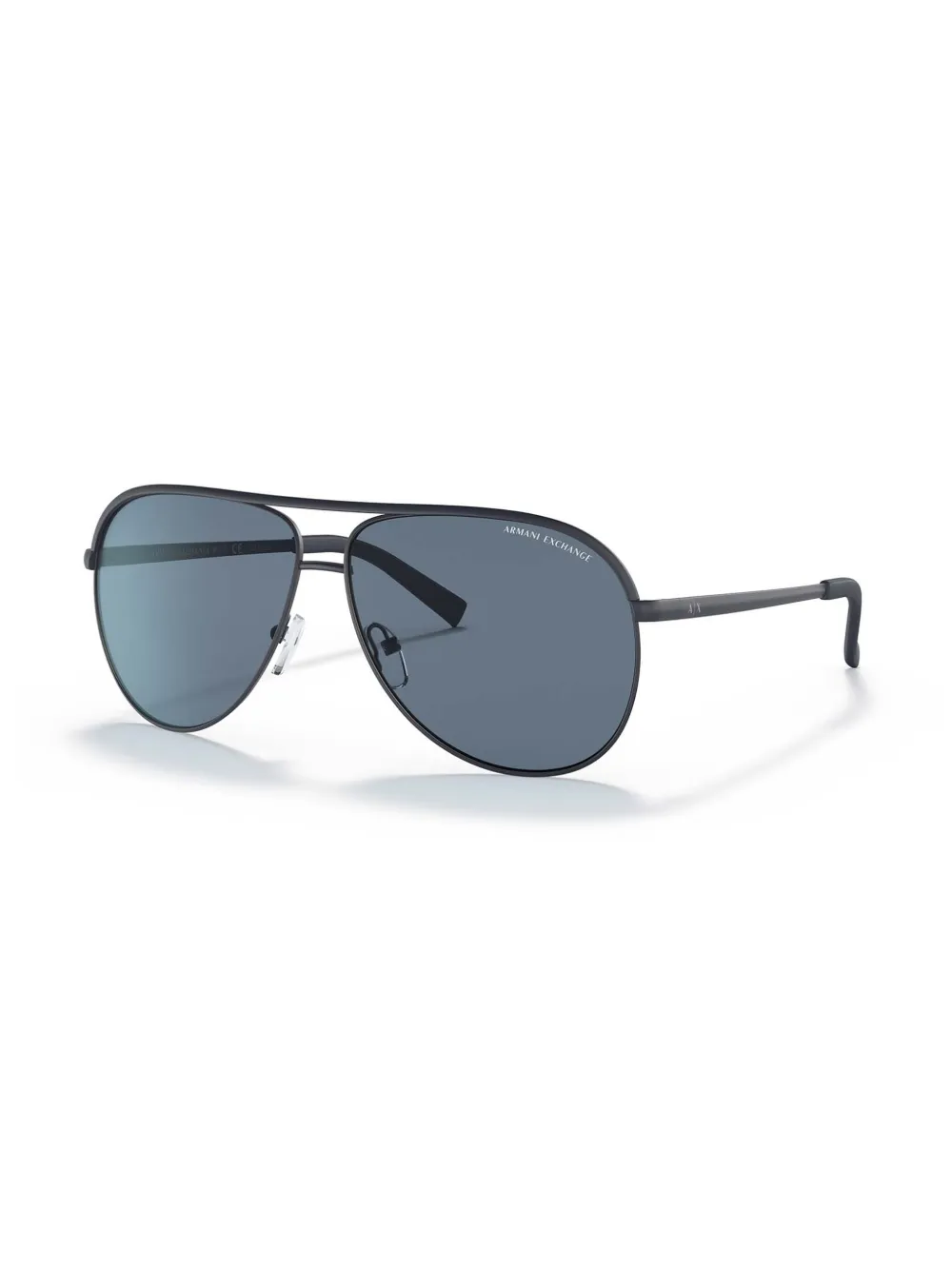 Armani Exchange Zonnebril met piloten montuur - Blauw