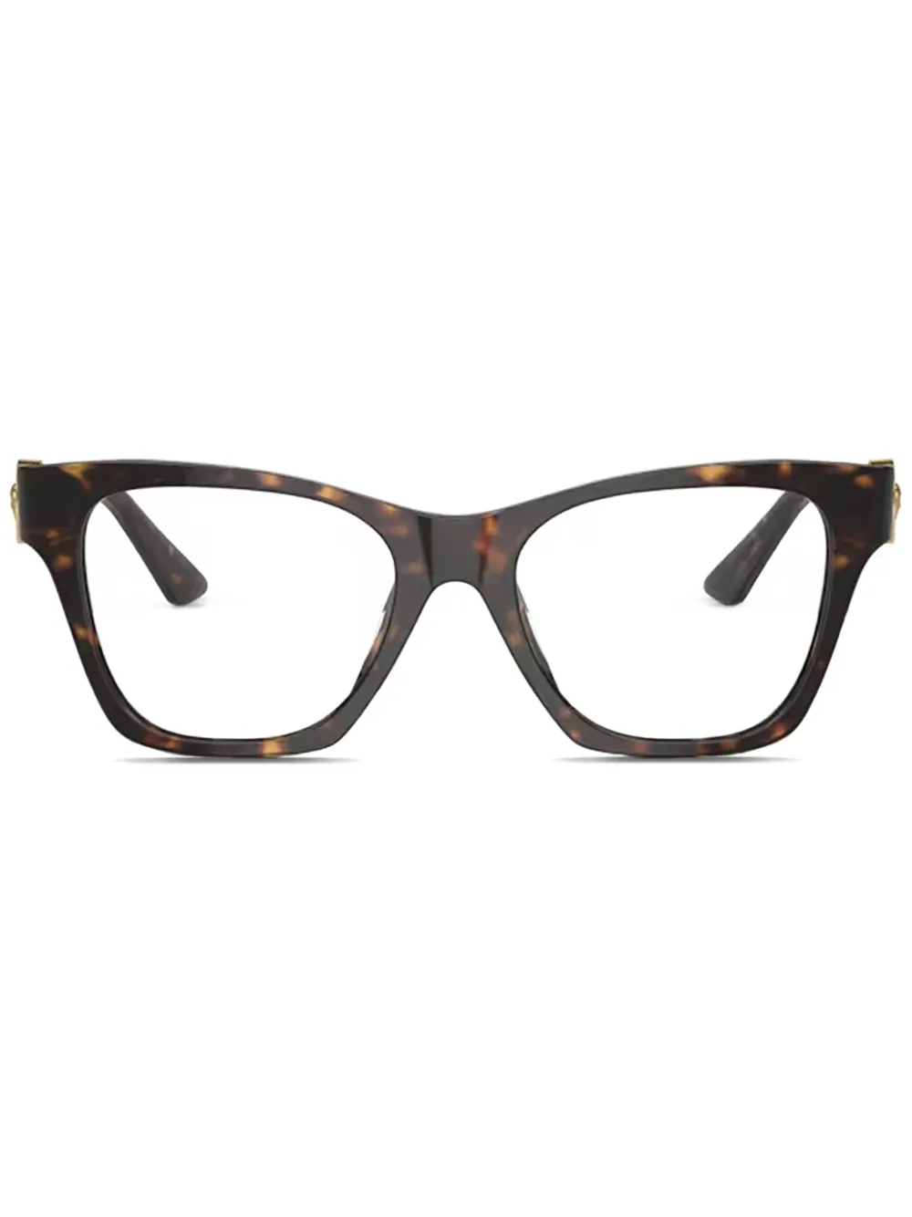 Versace Eyewear Occhiali squadrati - Marrone