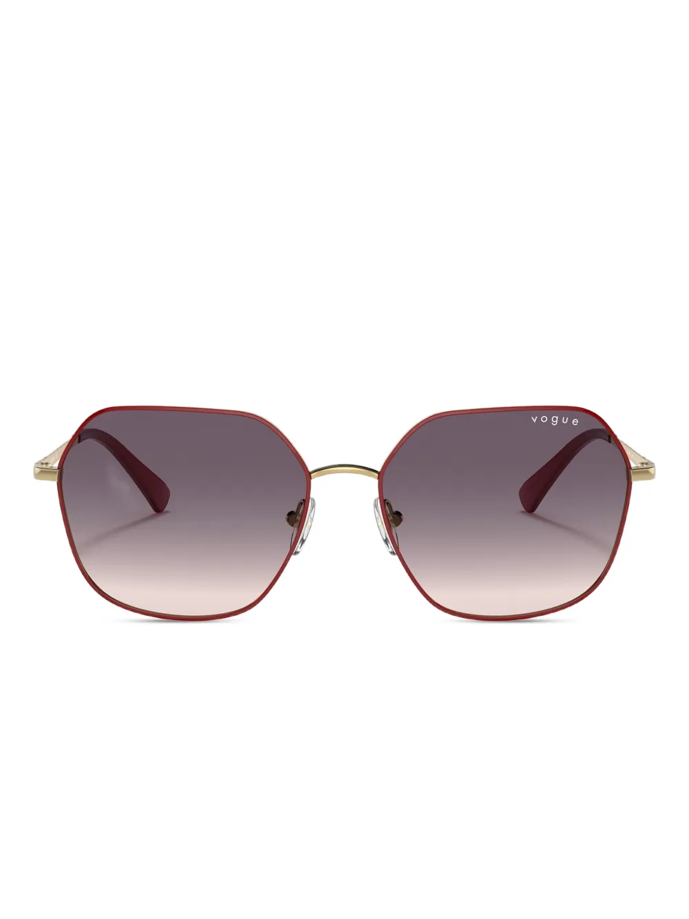 Vogue Eyewear Occhiali da sole geometrici - Rosso