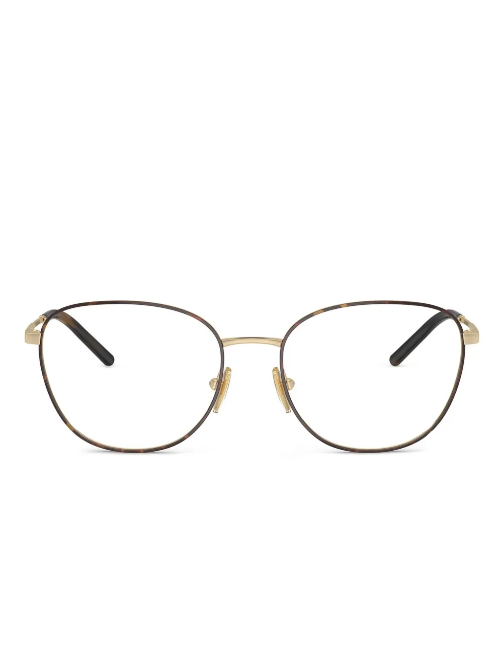 Vogue Eyewear Brille mit rundem Gestell - Gold