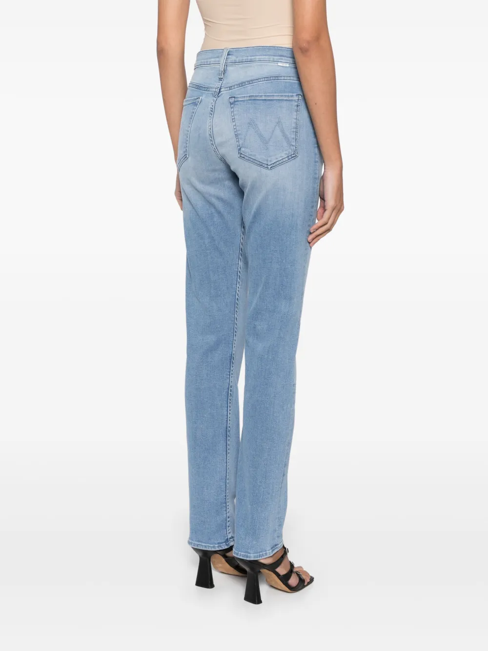 MOTHER The Tomcat Skimp straight jeans Blauw