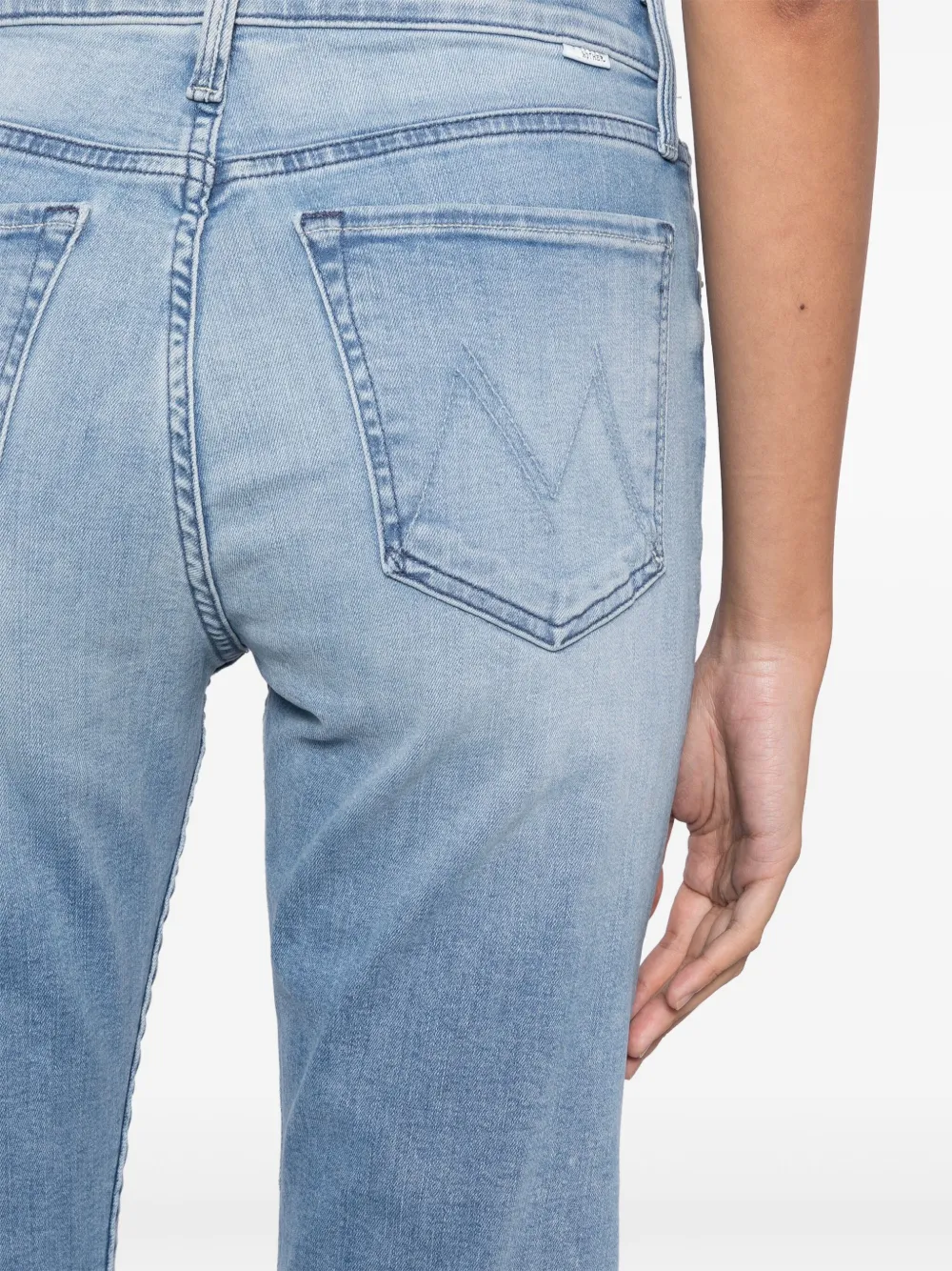 MOTHER The Tomcat Skimp straight jeans Blauw
