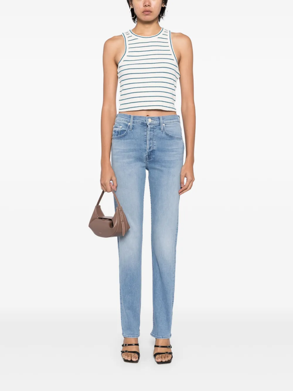 MOTHER The Tomcat Skimp straight jeans - Blauw