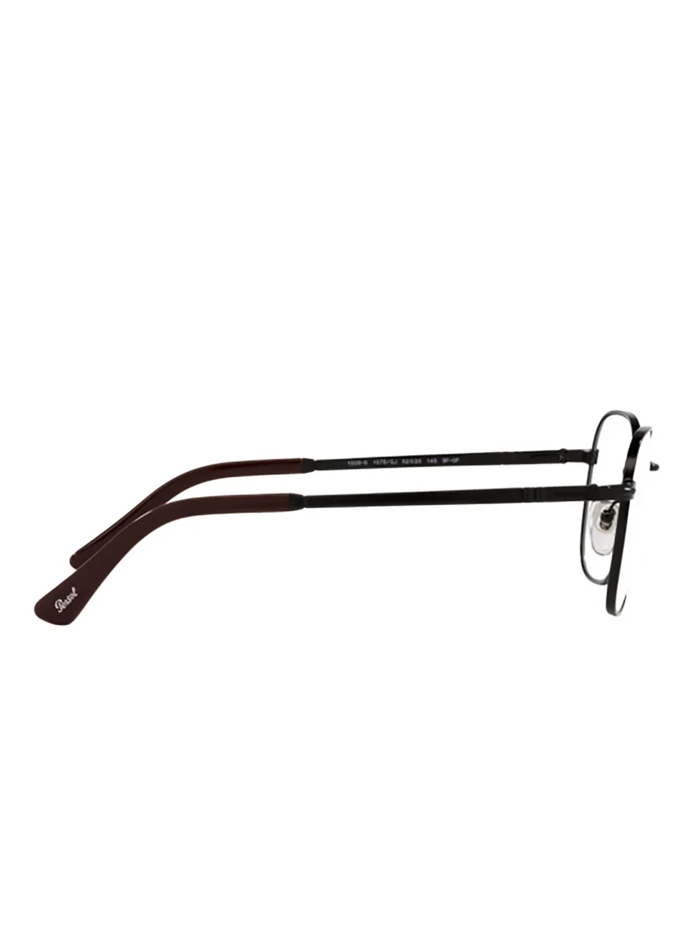 Persol Zonnebril met vierkant montuur Zwart