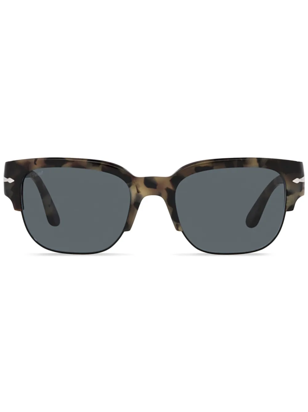Persol Occhiali da sole squadrati - Marrone