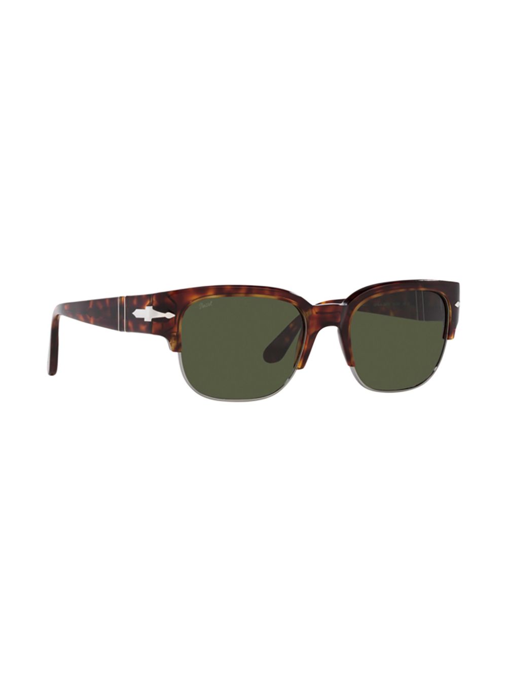 Persol Zonnebril met geometrisch montuur - Bruin