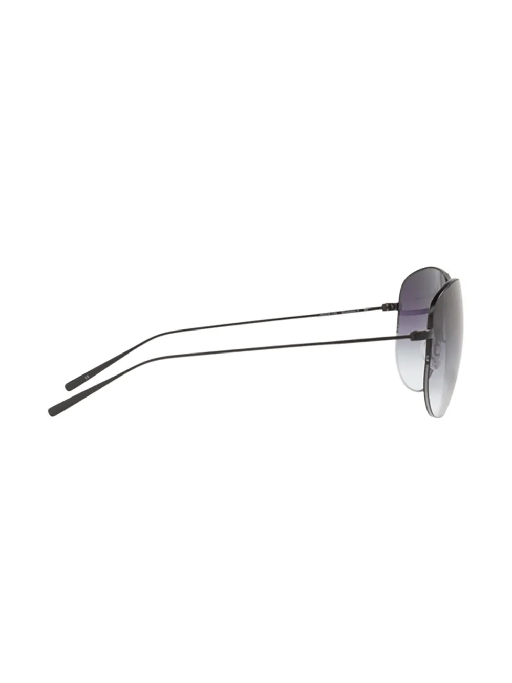 Oliver Peoples Strummer zonnebril Zwart