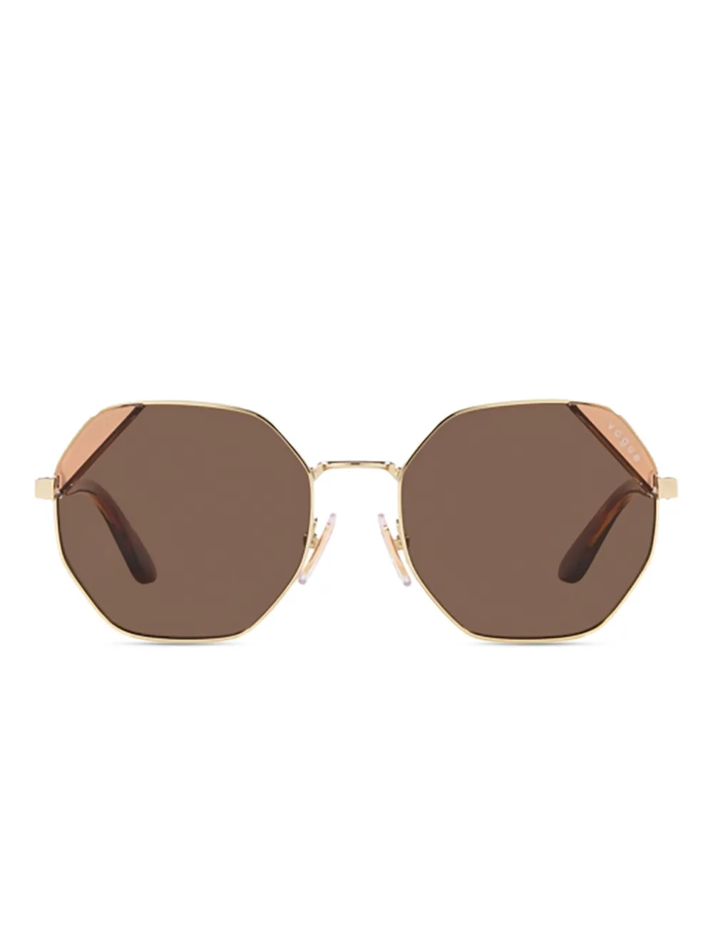 Vogue Eyewear Occhiali da sole geometrici - Marrone