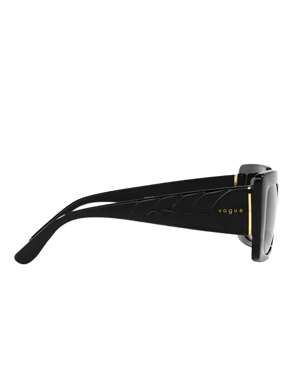 Vogue Eyewear VO5481S zonnebril met rechthoekig montuur Zwart