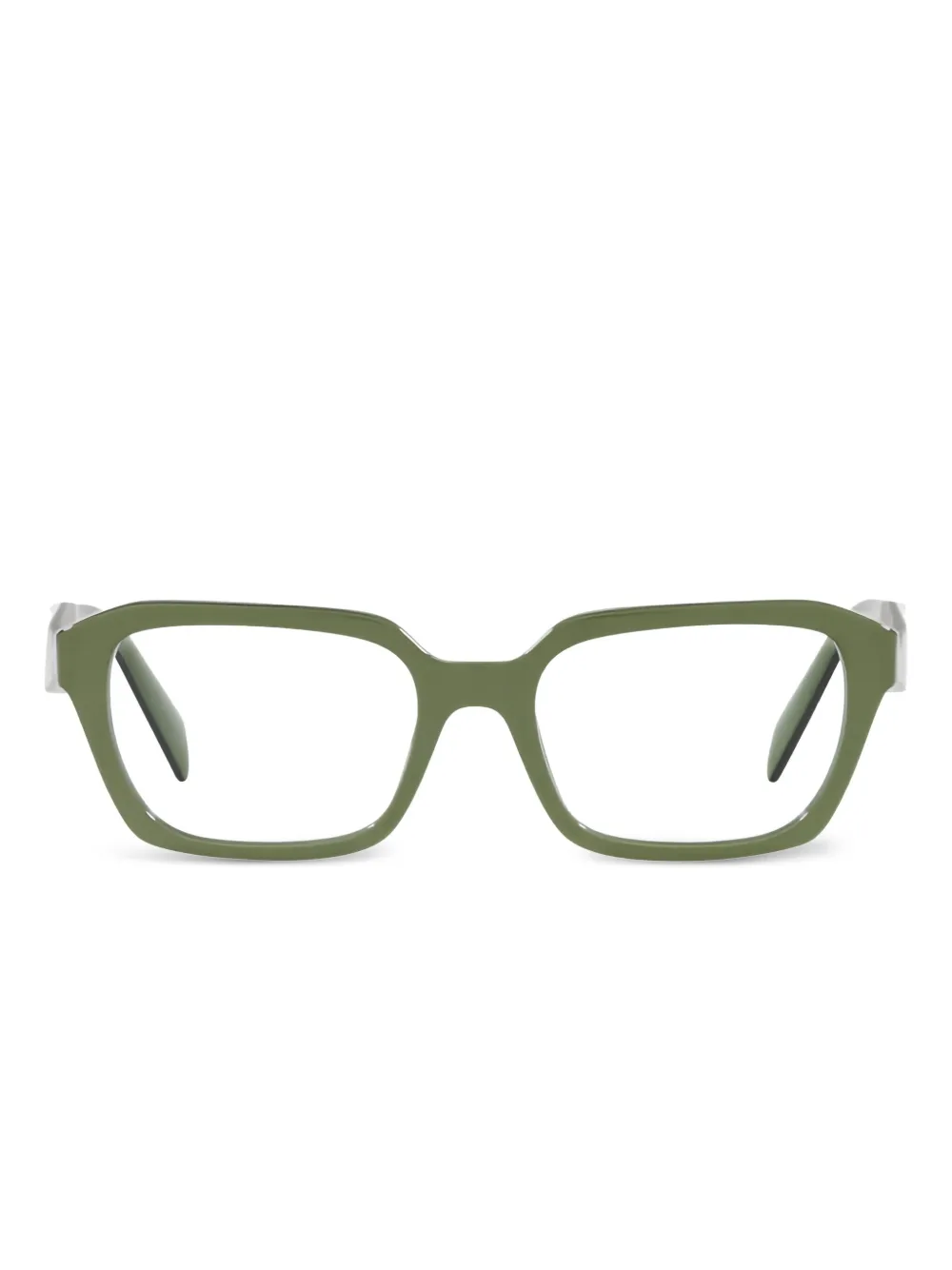 Prada Eyewear PR 14ZV Clear Green Groen