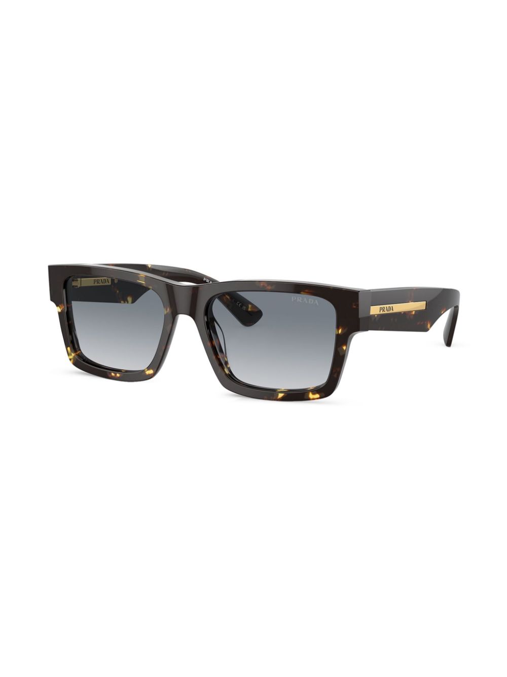 Prada Eyewear 0PR25ZS16R30F 16R30F Black Malt Tortoise - Zwart