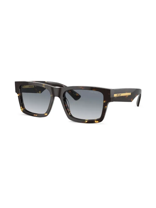 Prada Eyewear square-frame Tortoiseshell Sunglasses | Black  display picture 2