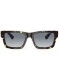 Prada Eyewear square-frame tortoiseshell sunglasses - Black