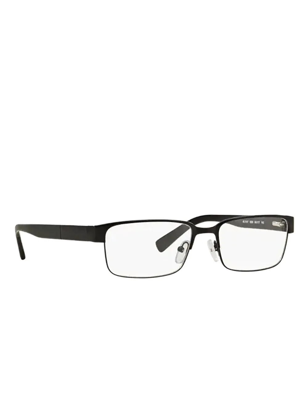 Armani Exchange Bril met rechthoekig montuur Zwart