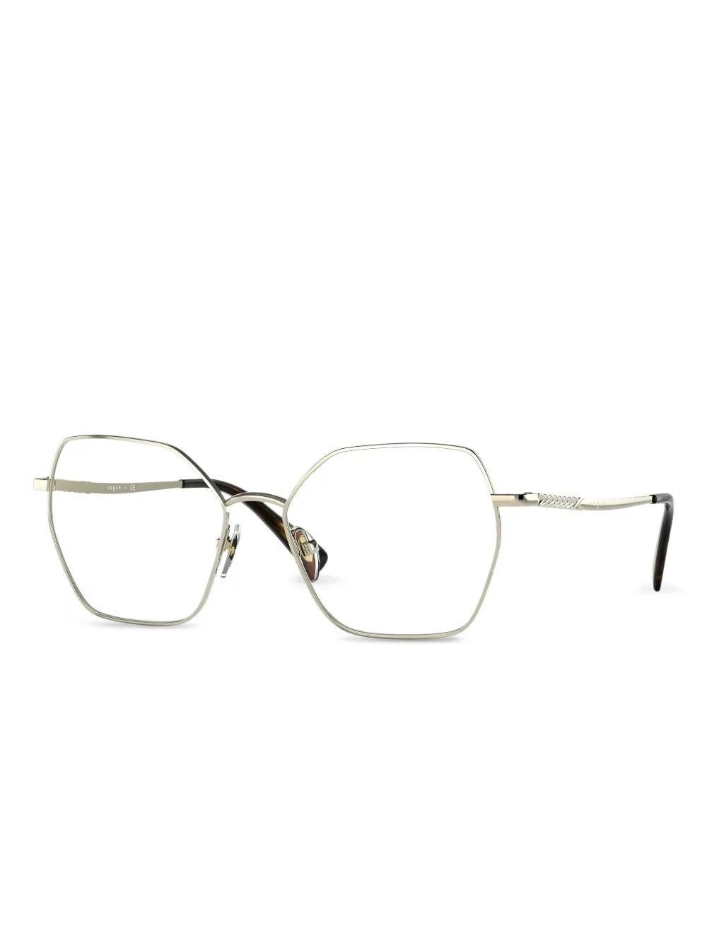 Vogue Eyewear geometric-frame glasses - Gold