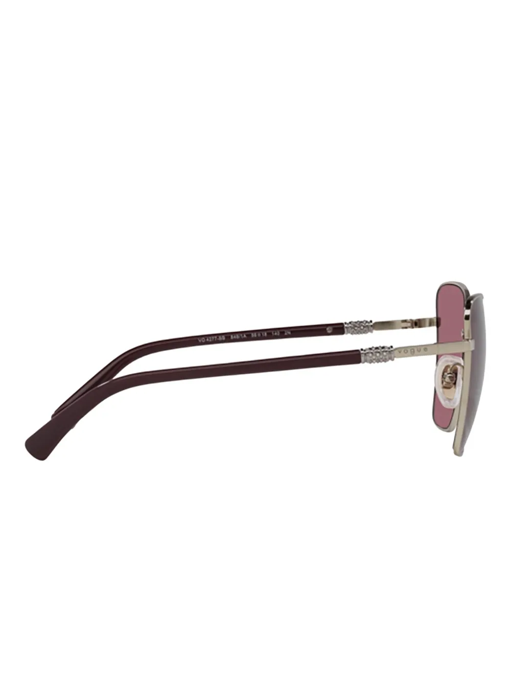 Vogue Eyewear Zonnebril met cat-eye montuur Goud