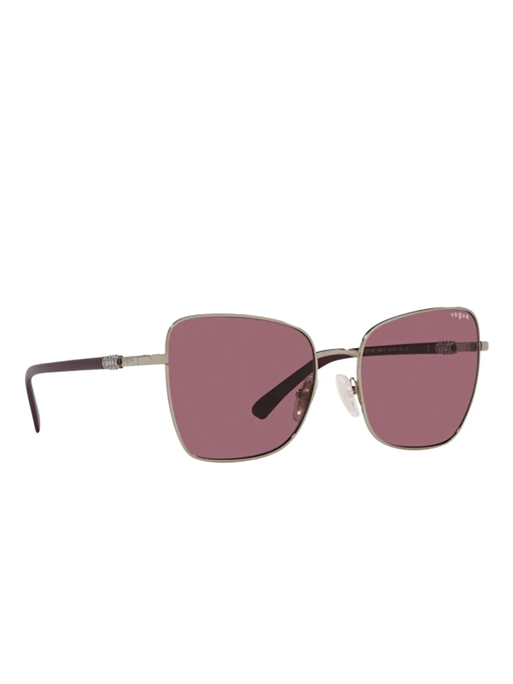Vogue Eyewear Zonnebril met cat-eye montuur - Goud