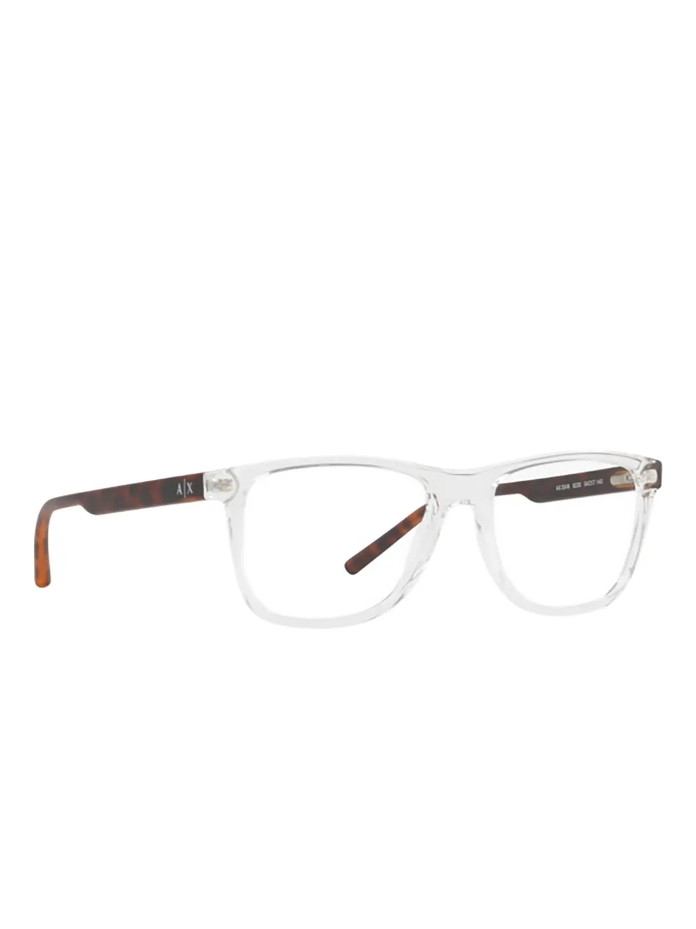  Armani Exchange Ax3048 Rectangle-frame Glasses - White 