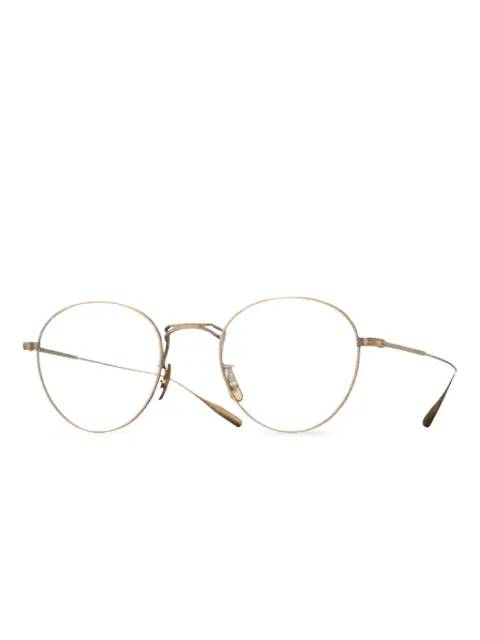 Oliver Peoples Hanlon ラウンド眼鏡フレーム