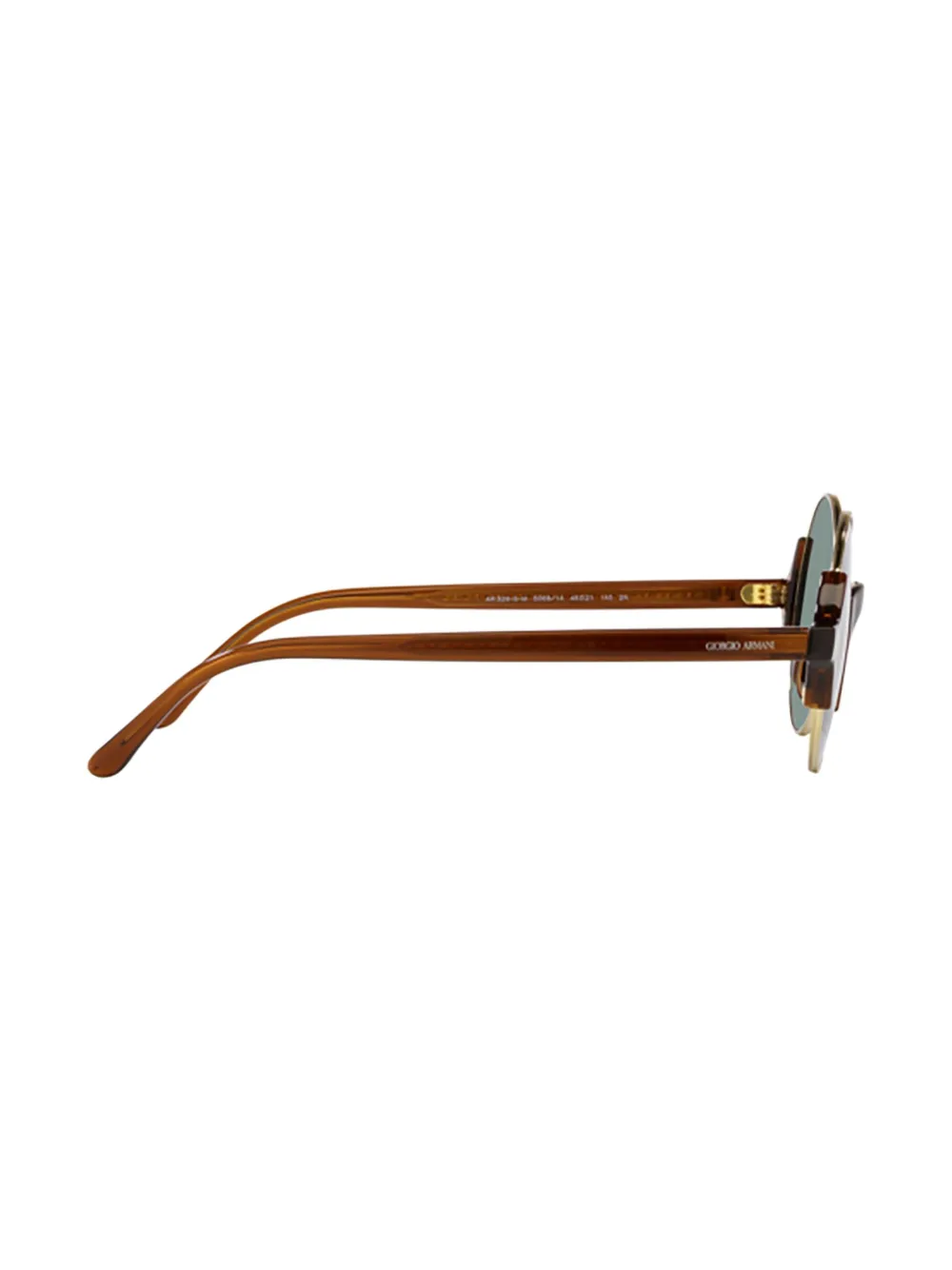  Giorgio Armani Round-frame Sunglasses - Gold 