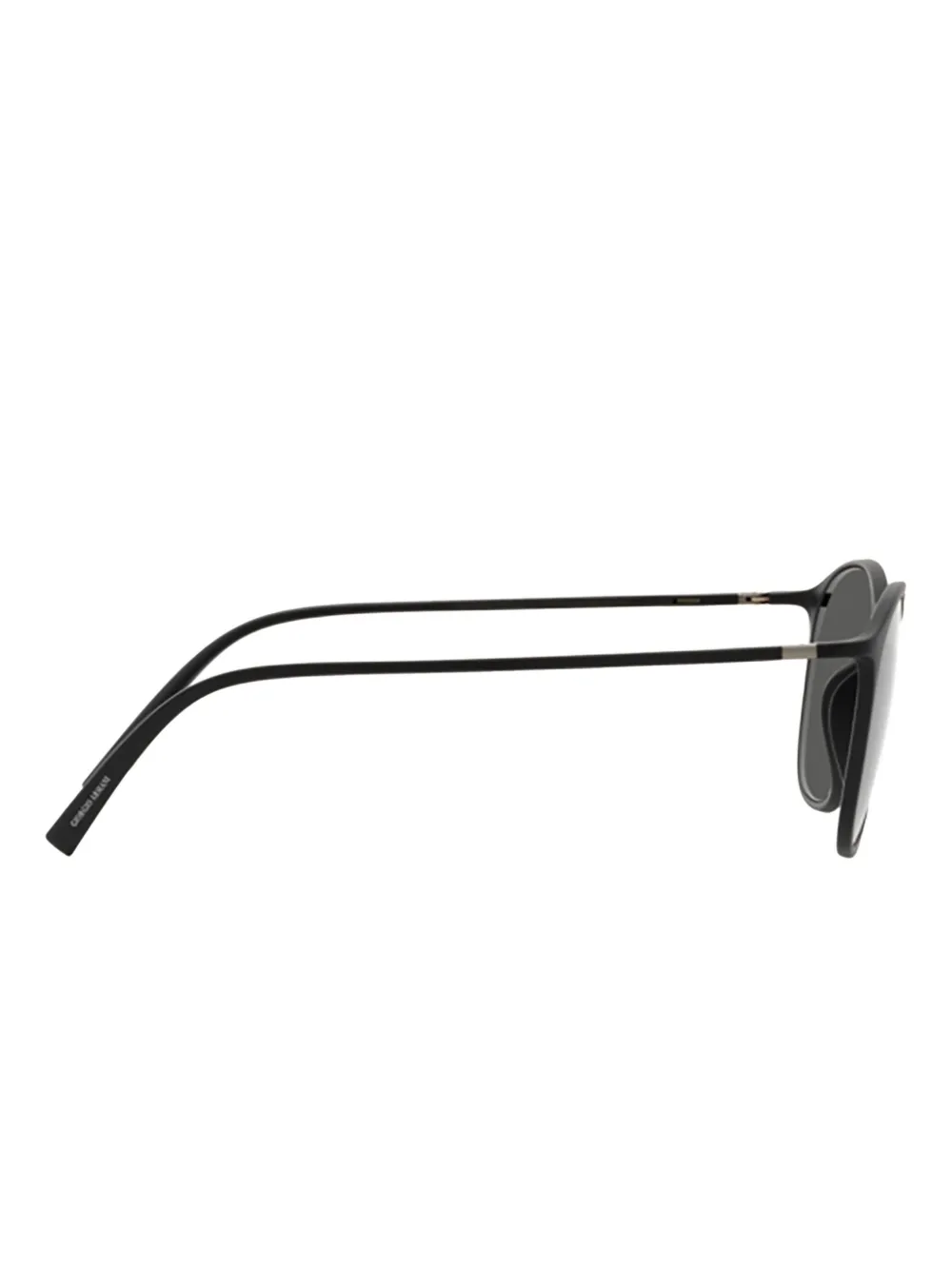  Giorgio Armani Round-frame Sunglasses - Black 