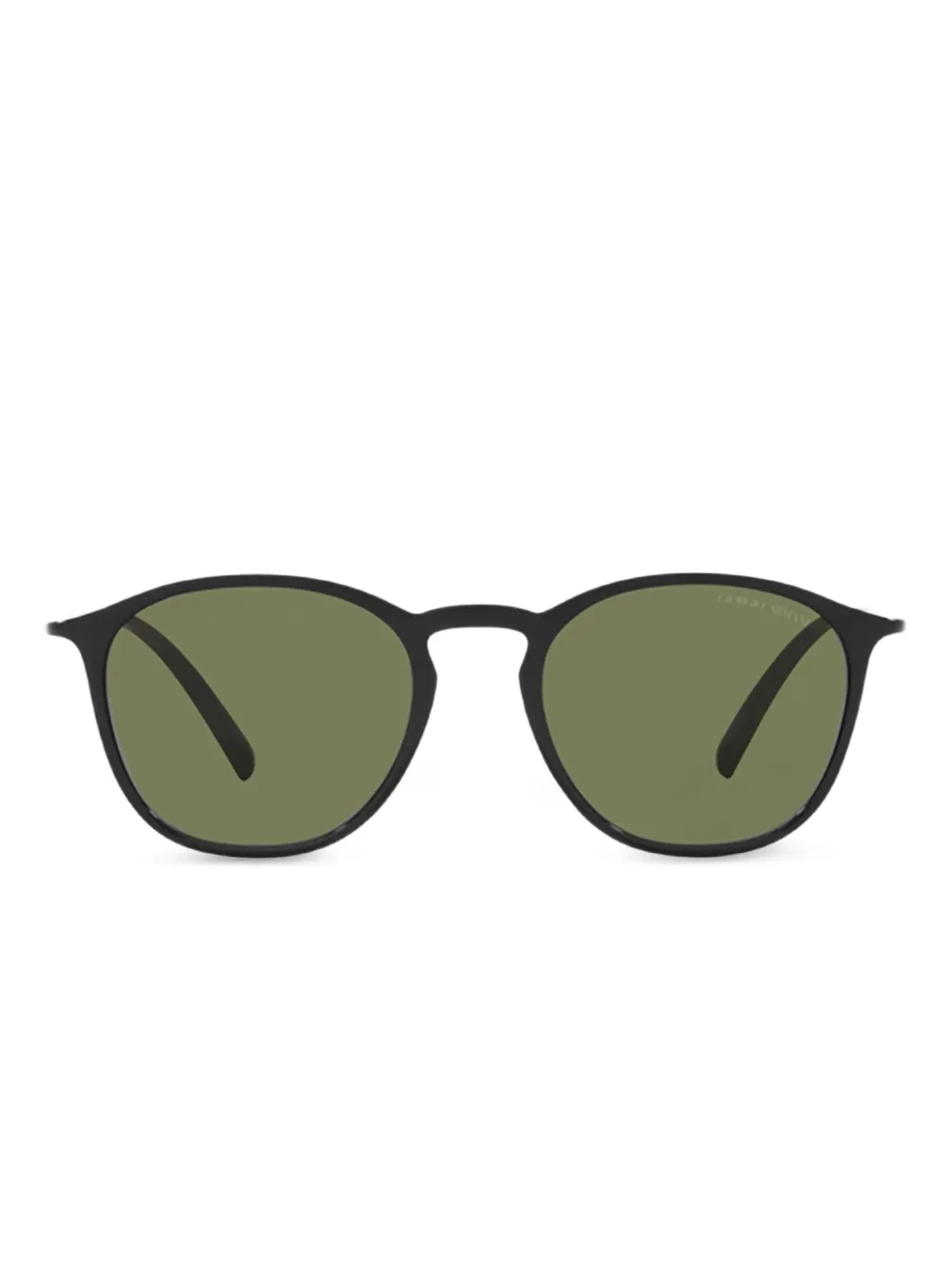 Giorgio Armani round-frame sunglasses | Black | Image 1