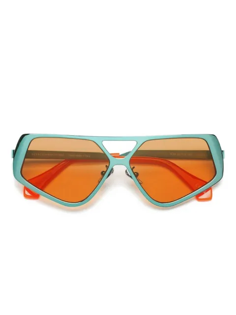 Retrosuperfuture geometric-frame sunglasses