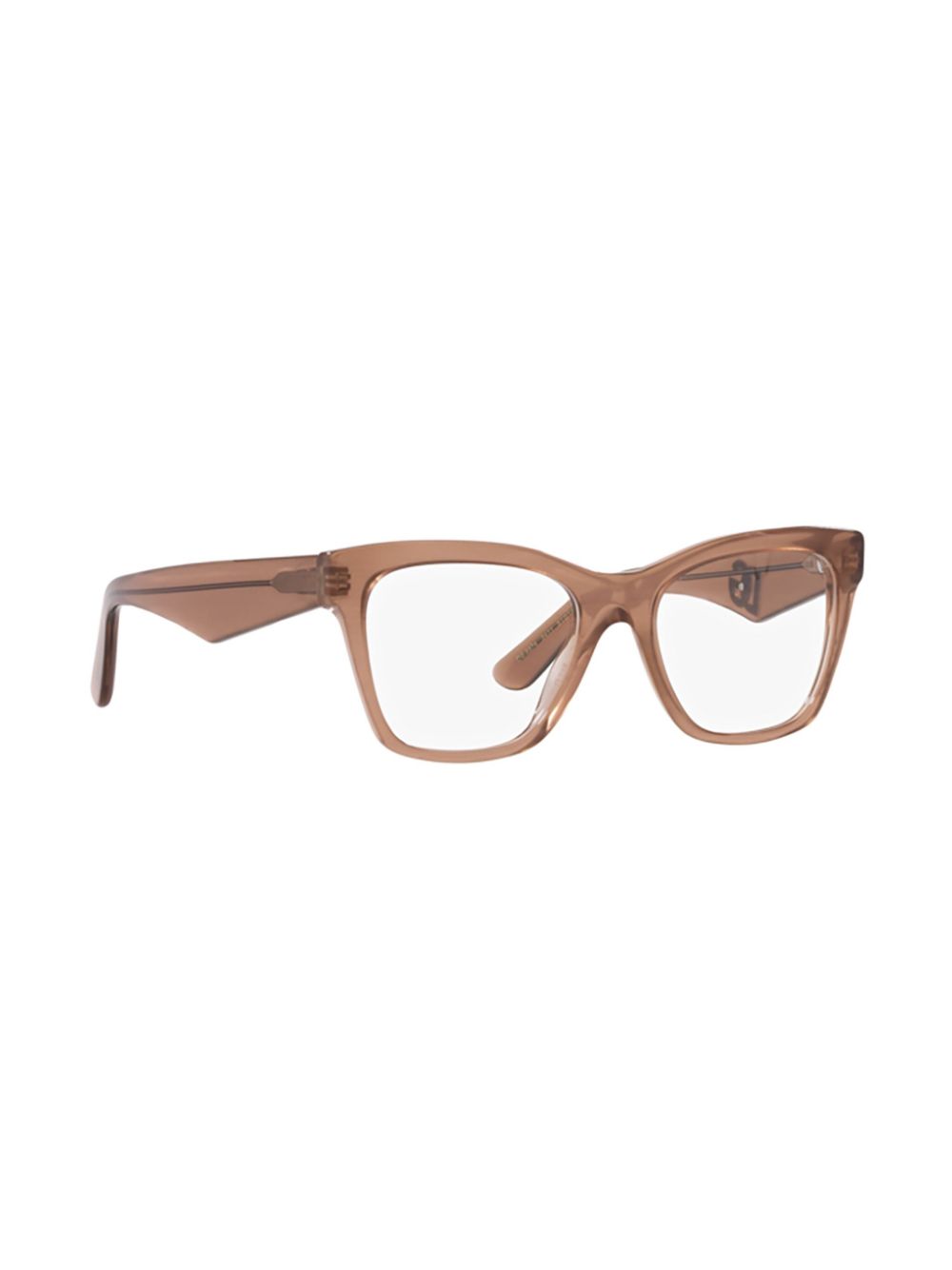 Dolce & Gabbana Eyewear Bril met vierkant montuur - Bruin