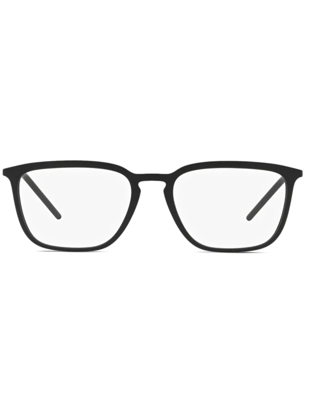 Dolce & Gabbana Eyewear Occhiali matte squadrati - Nero