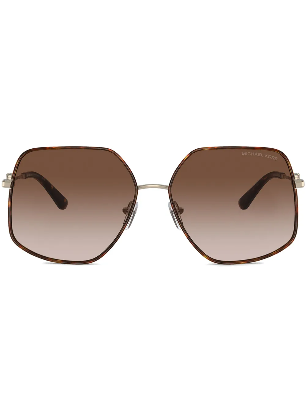 Michael Kors Empire サングラス - ゴールドトーン Michael Kors Empire サングラス - ゴールドトーン