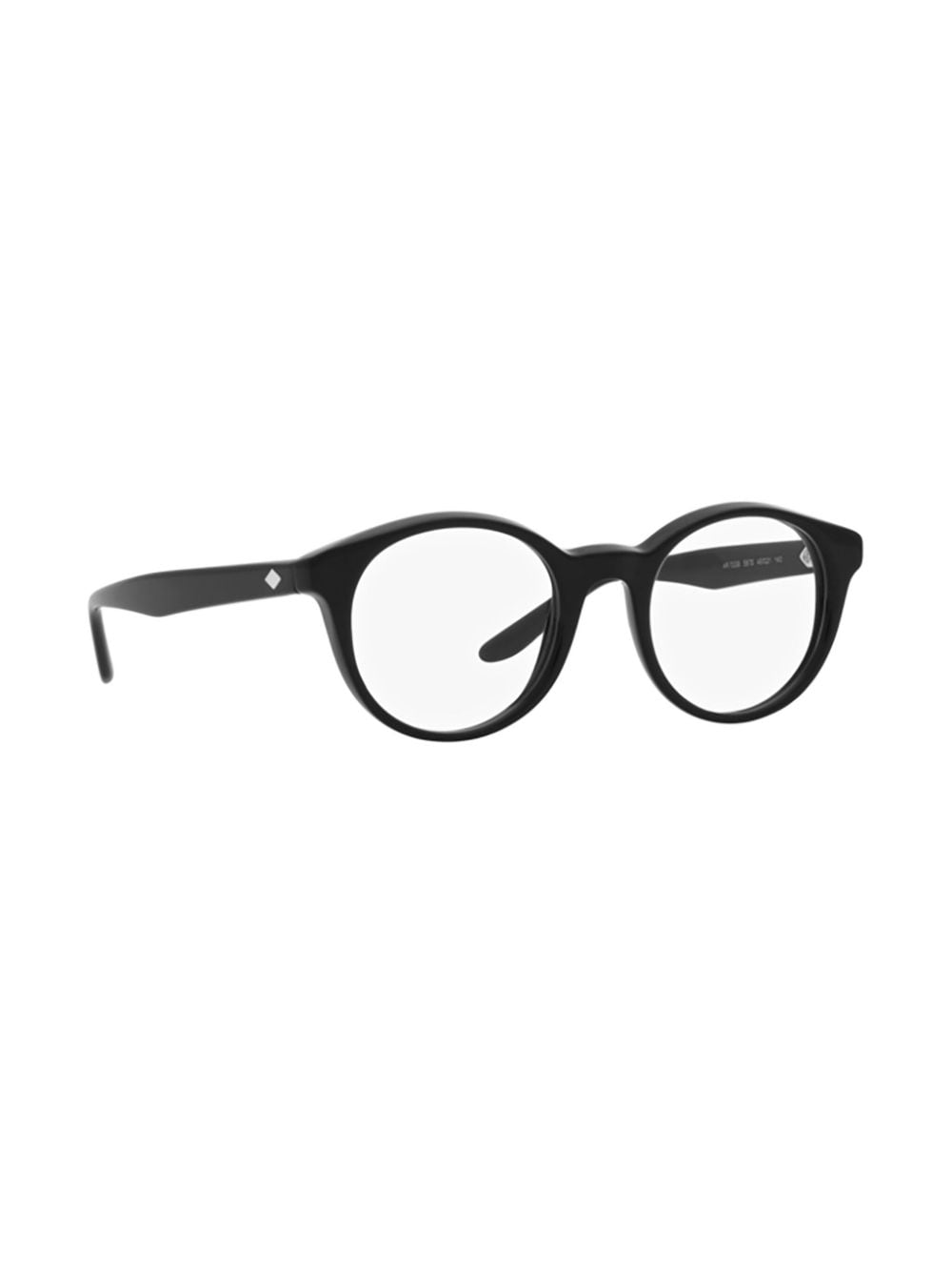 Giorgio Armani round frame glasses - Zwart