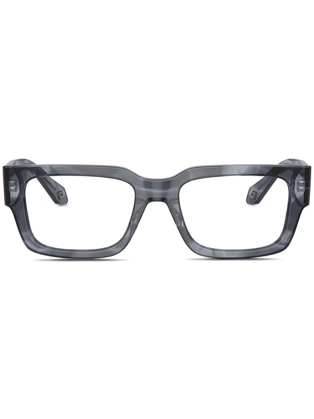 Giorgio Armani square frame glasses | Blue | Image 1