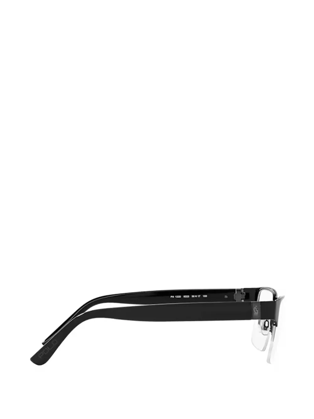 POLO RALPH LAUREN EYEWEAR Bril met rechthoekig montuur Zwart