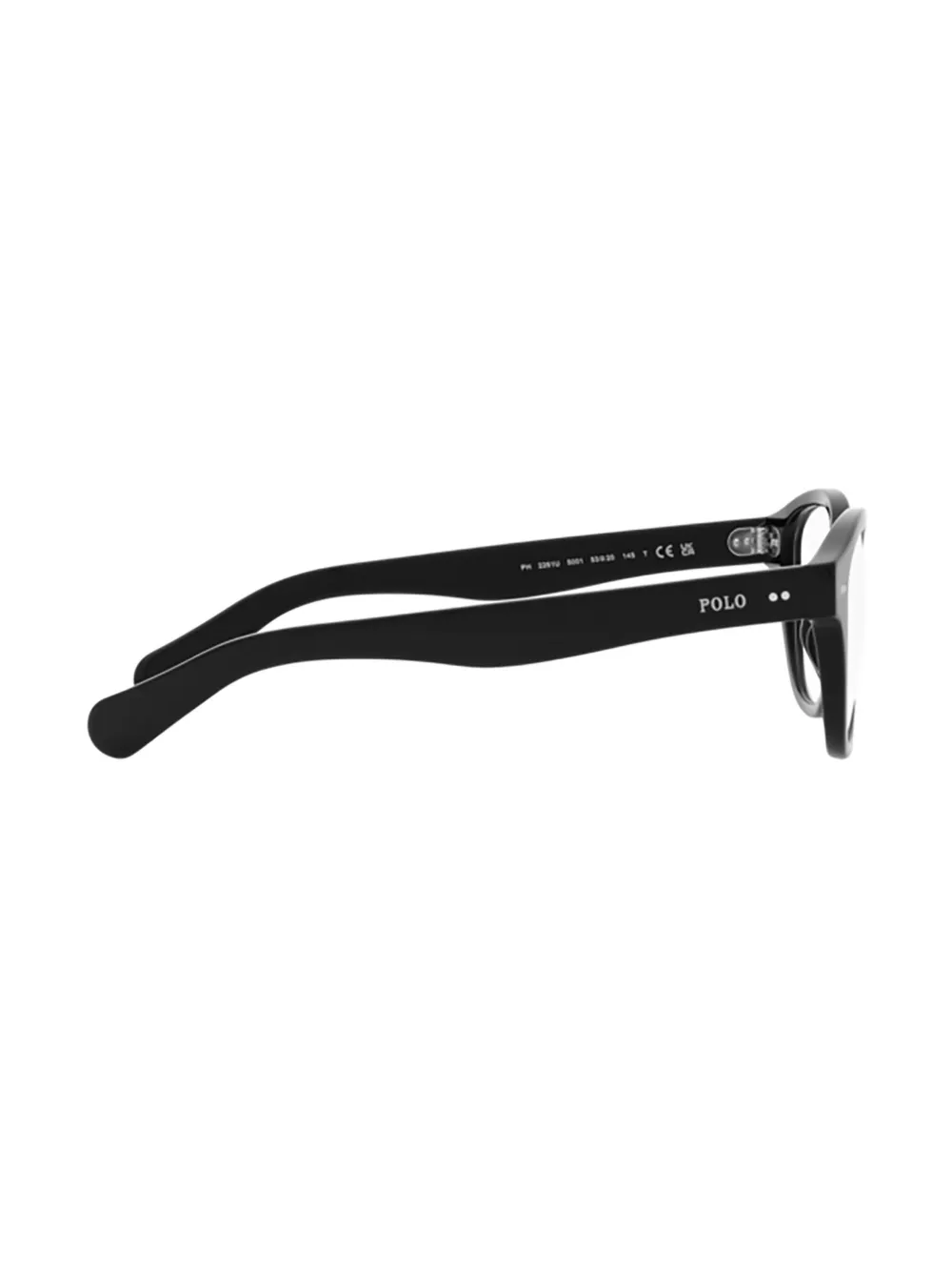 POLO RALPH LAUREN EYEWEAR Bril met vierkant montuur Zwart