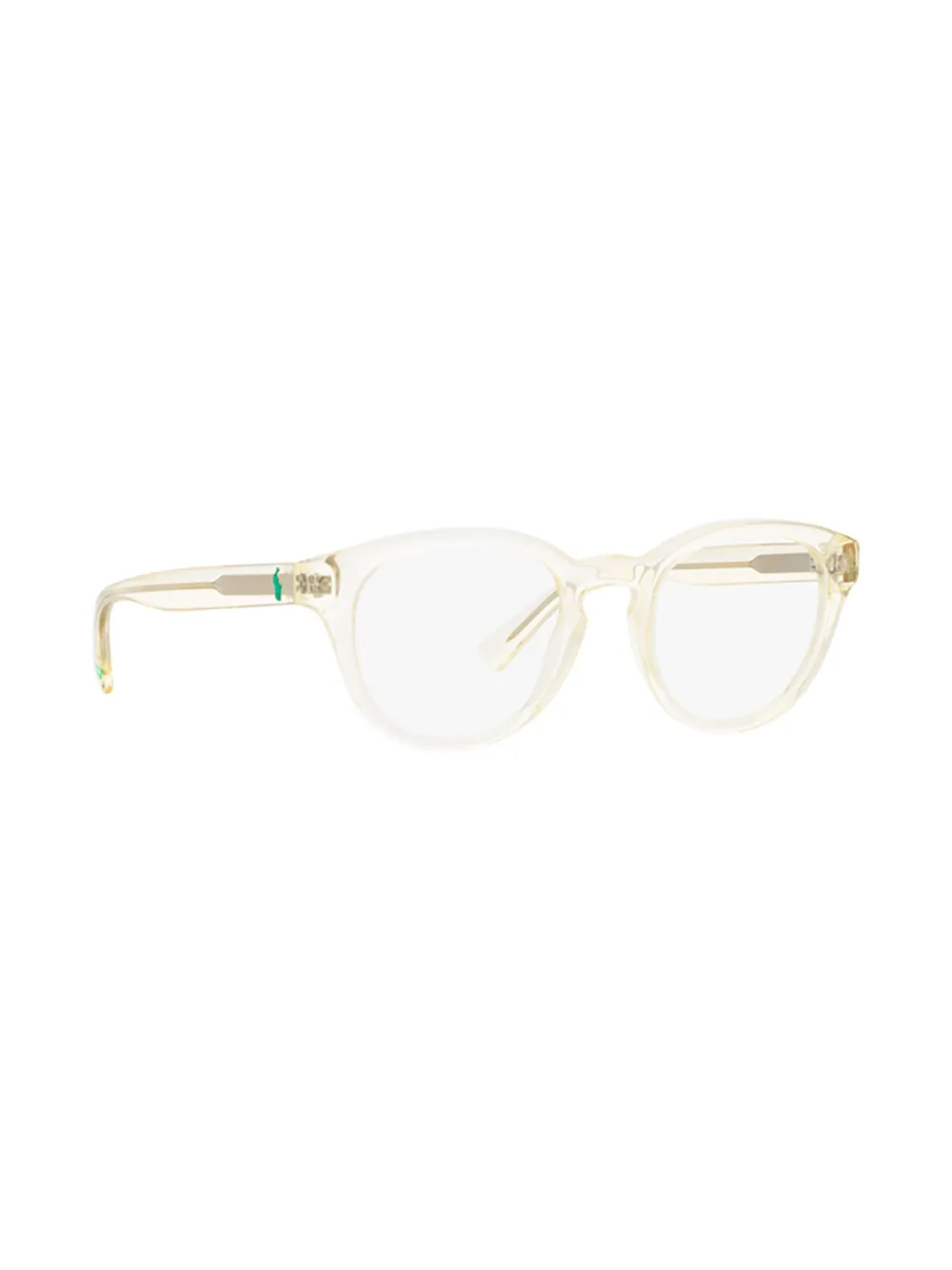 POLO RALPH LAUREN EYEWEAR Bril met rond montuur Beige