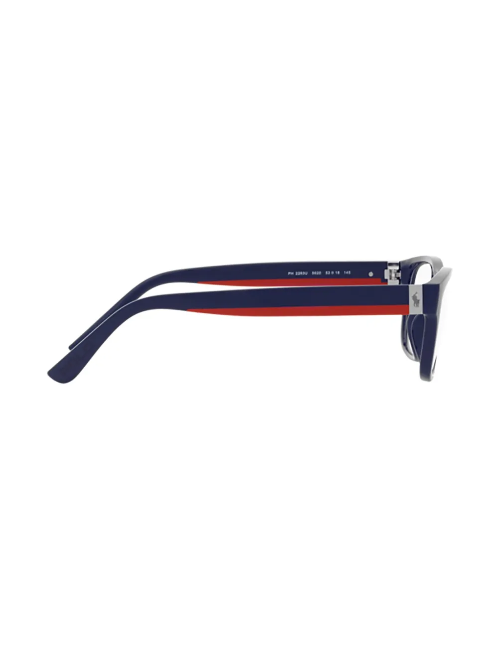 POLO RALPH LAUREN EYEWEAR Bril met rechthoekig montuur Blauw
