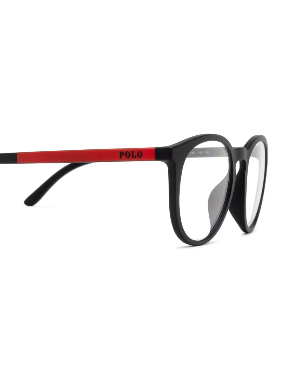 POLO RALPH LAUREN EYEWEAR Bril met rond montuur Zwart