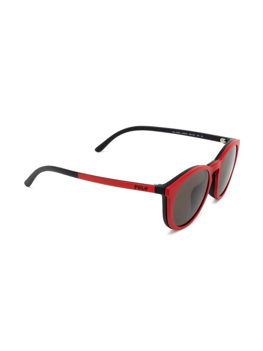 POLO RALPH LAUREN EYEWEAR Bril met rond montuur Zwart