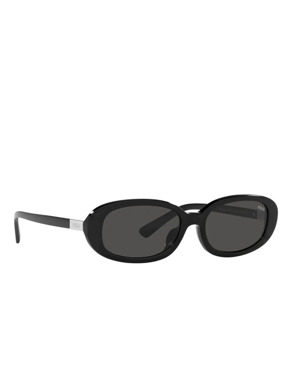 POLO RALPH LAUREN EYEWEAR Zonnebril met ovalen montuur Zwart