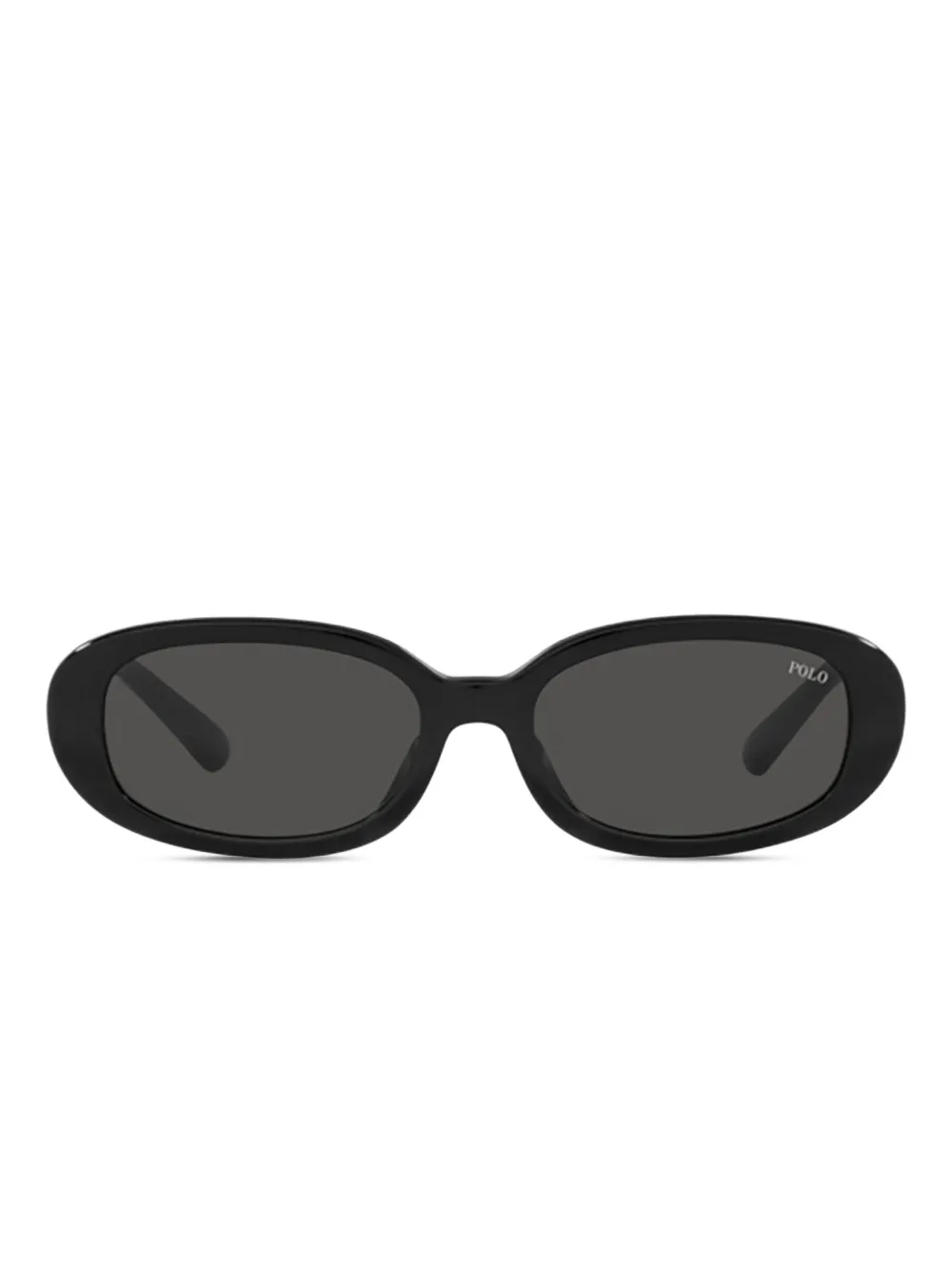 POLO RALPH LAUREN EYEWEAR Zonnebril met ovalen montuur Zwart
