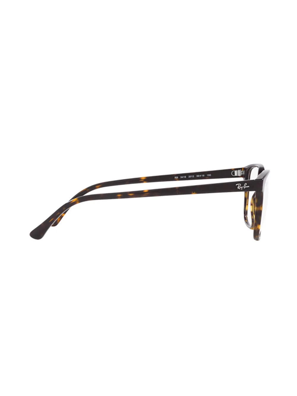Ray Ban square frame Glasses Braun FARFETCH DE