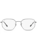 Ray-Ban geometric-frame glasses - Silver