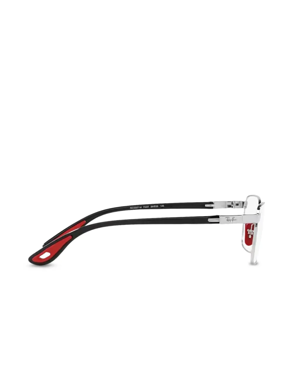 Ray-Ban Bril met vierkant montuur Zilver