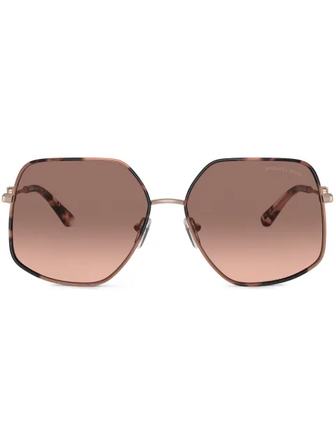 Michael Kors Empire Butterfly geometric-frame sunglasses
